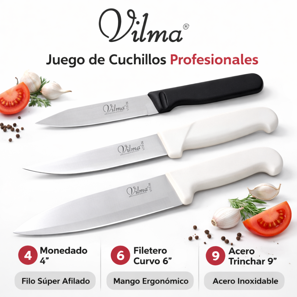 Juego de Cuchillos Casa 3