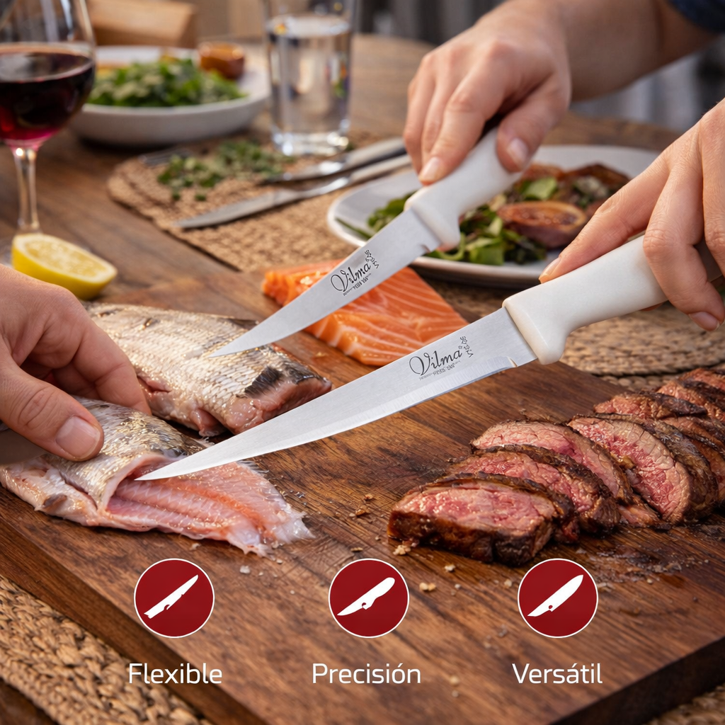 Juego De Cuchillos Cocinero 8