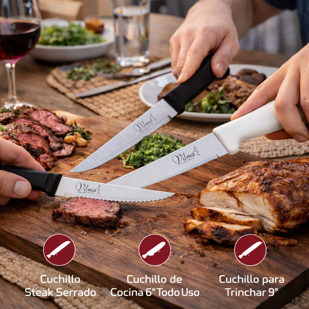 Juego De Cuchillos Casa 9