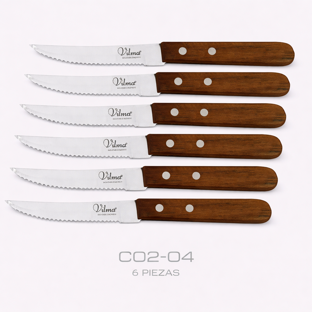 Set de 6 Cuchillos C02-04