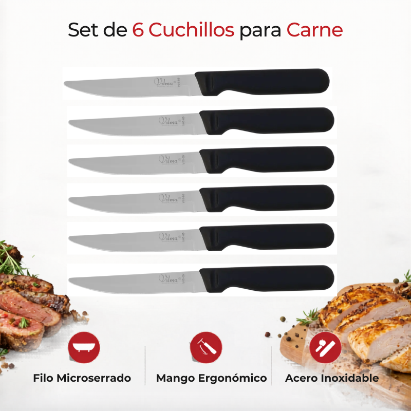 Juego De Cuchillos 4
